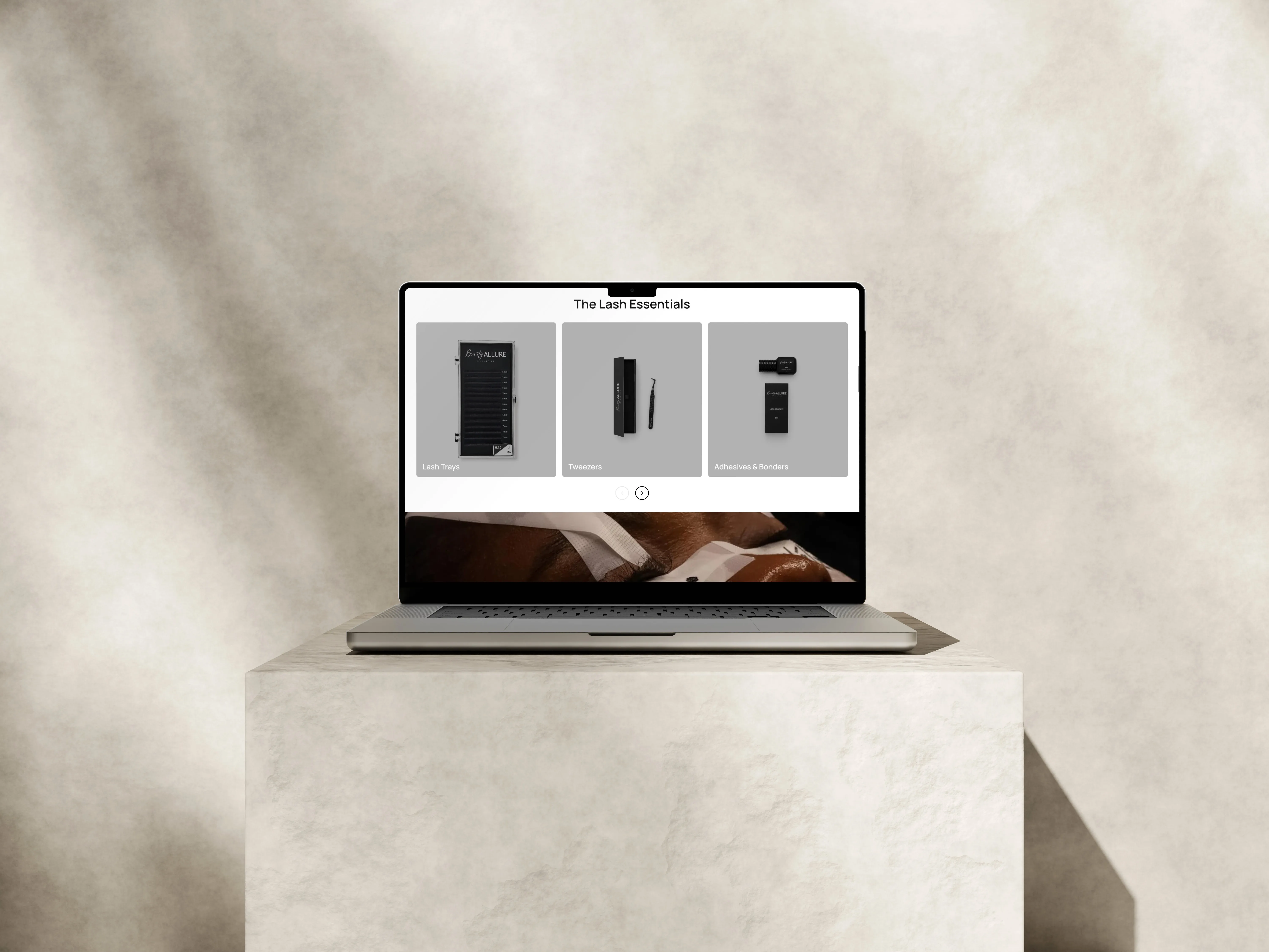 Beauty Allure Aesthetics website designed by Chapter Two Studios