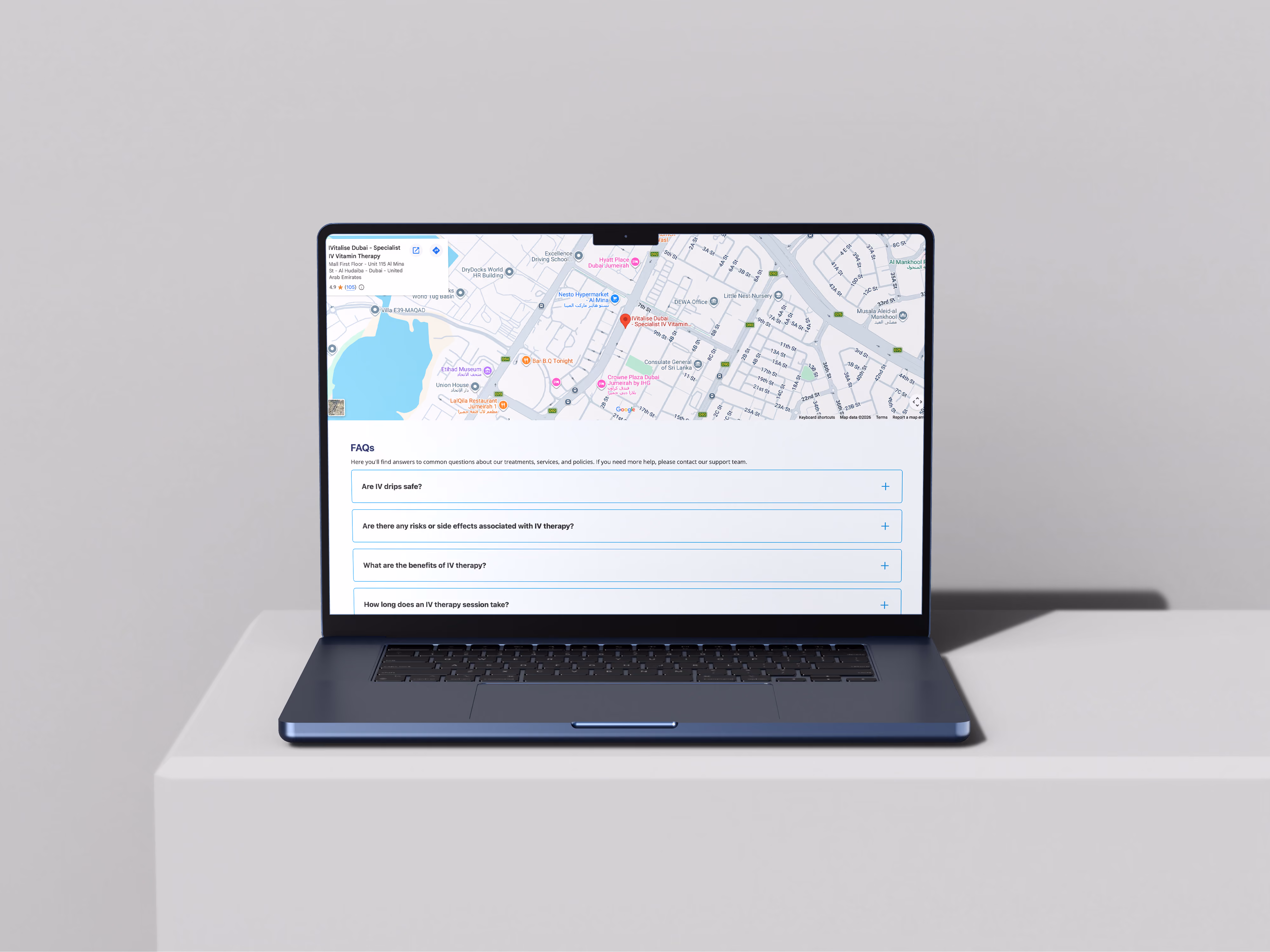 Ivitalise website designed by Chapter Two Studios