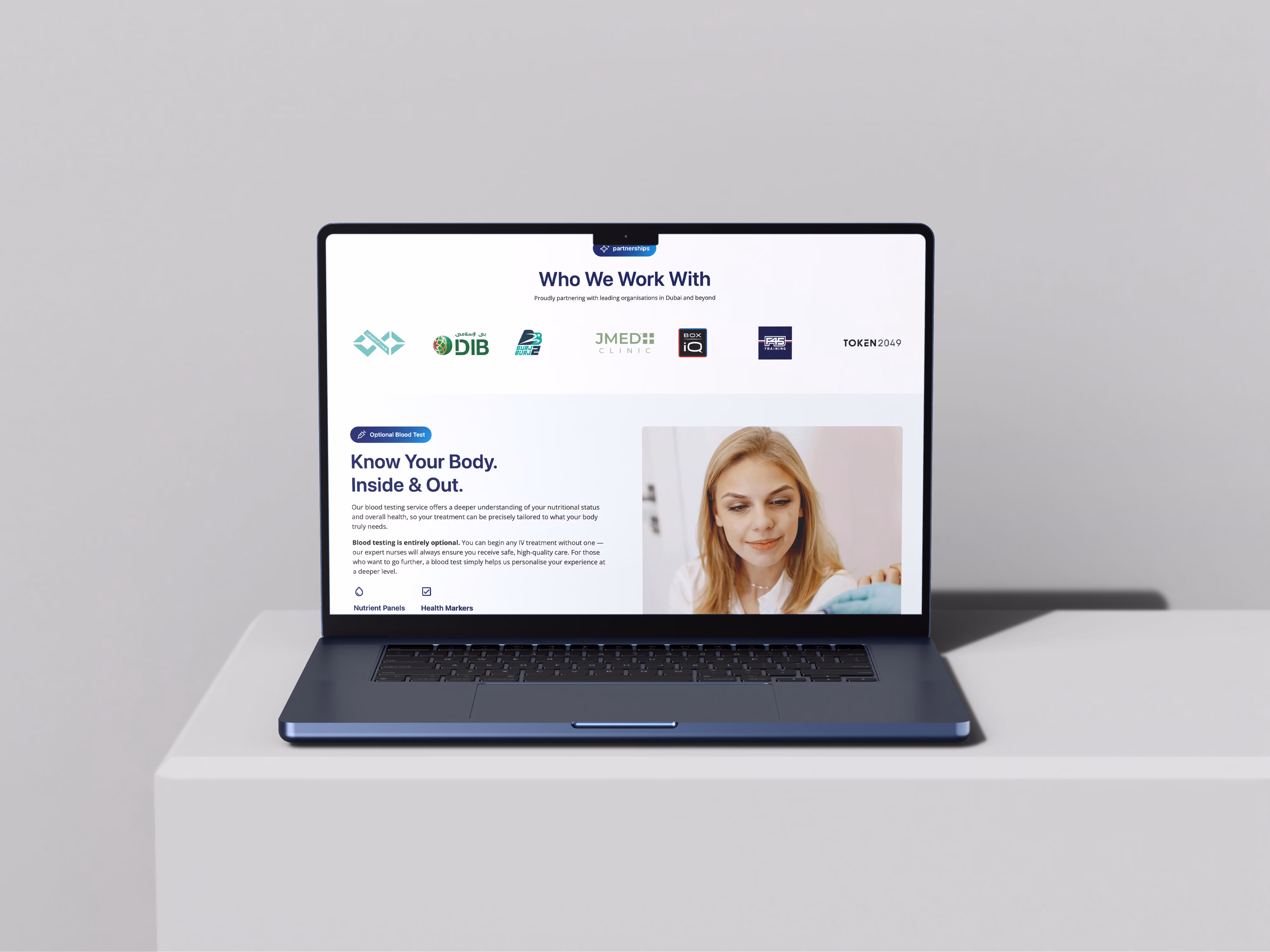 Ivitalise website designed by Chapter Two Studios