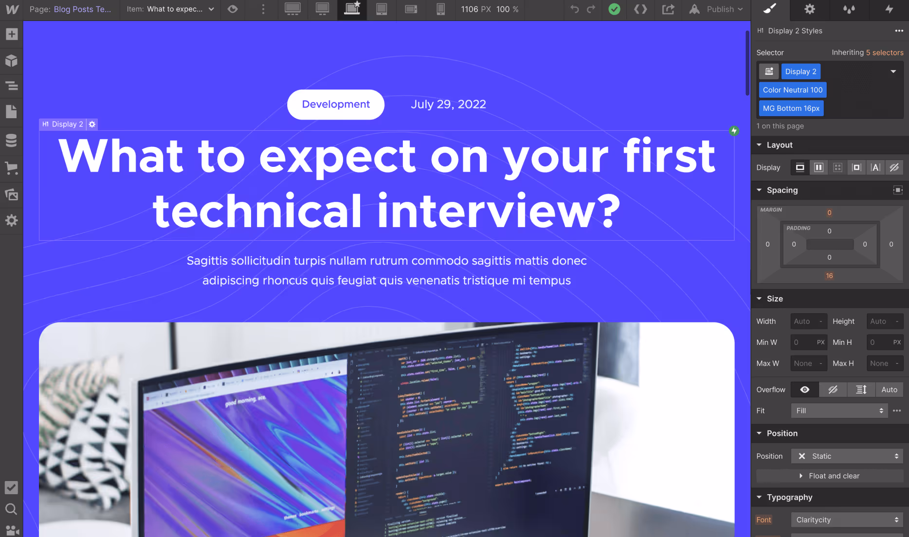 CMS Page - Techcloud X Webflow Template