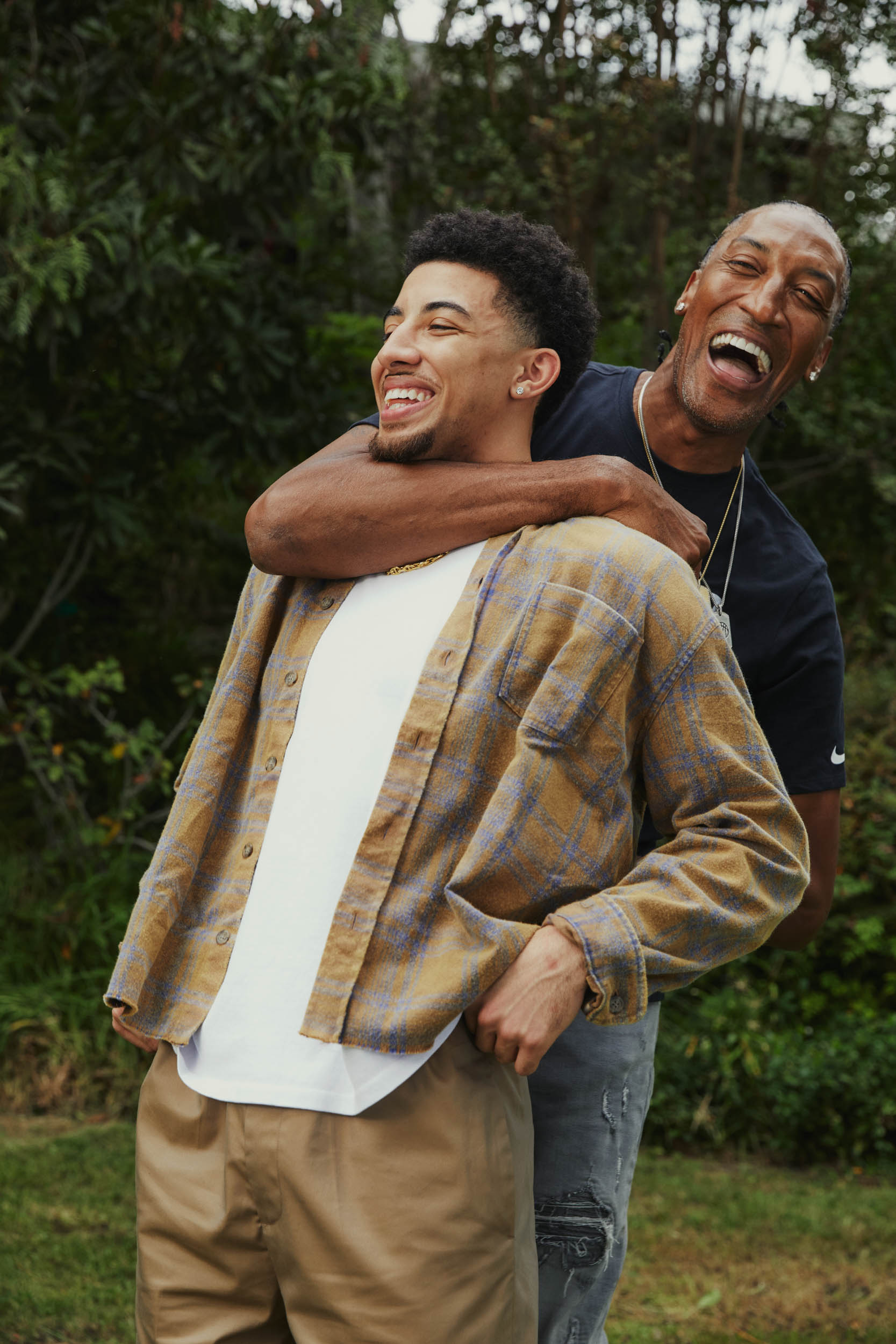 People - Scottie Pippen and Scotty Jr