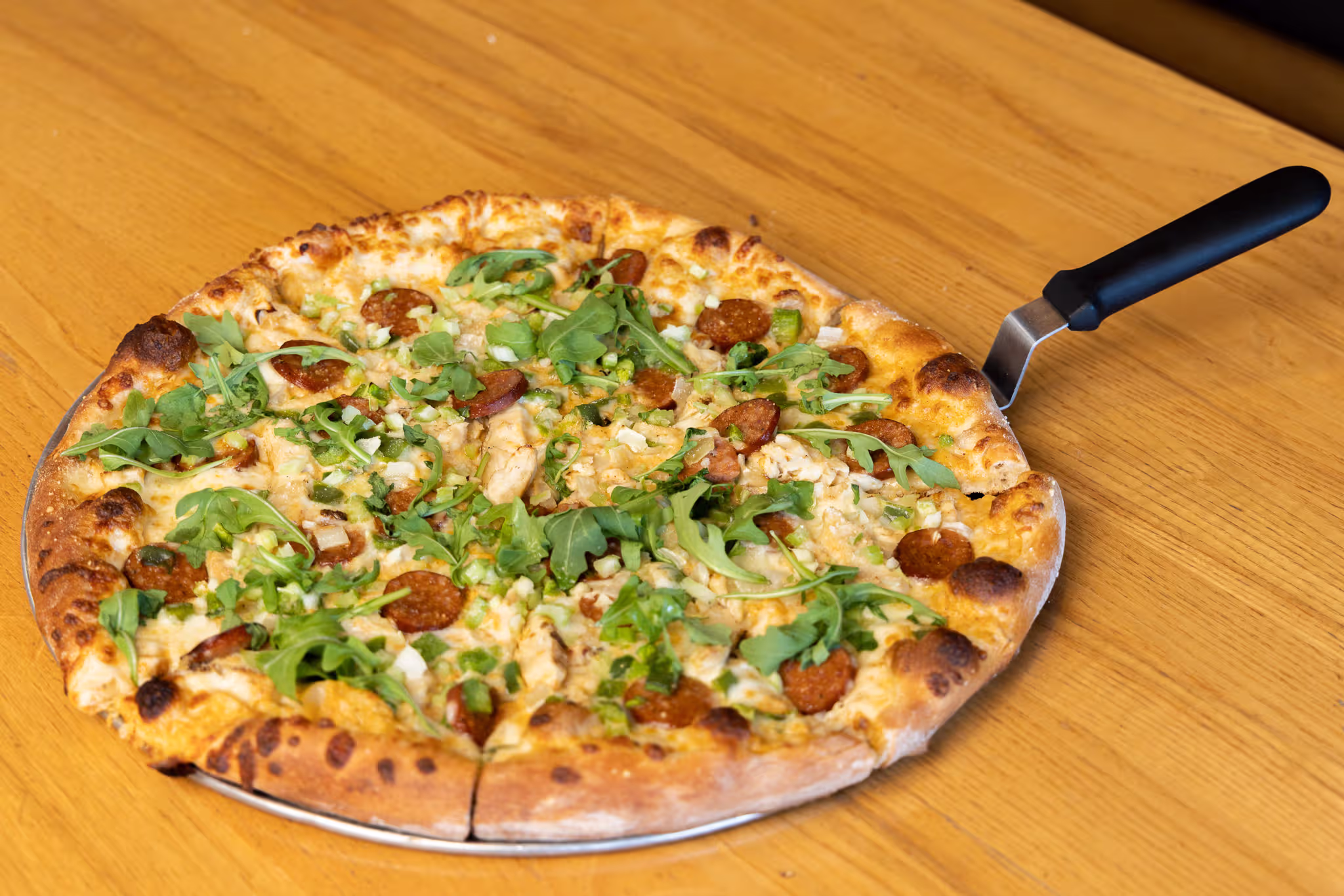 Elote pizza at Pepp's pizzeria