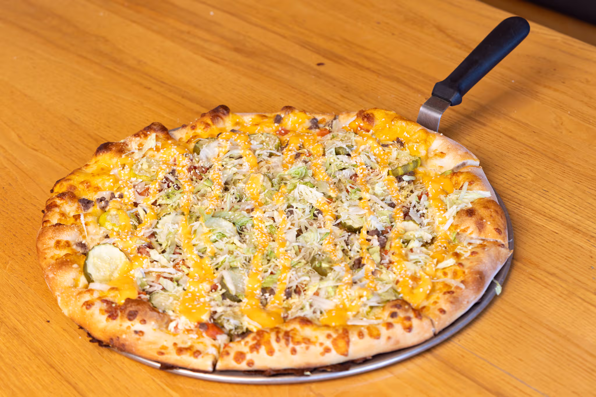 Thanksgiving pizza at Pepp's Pizzeria