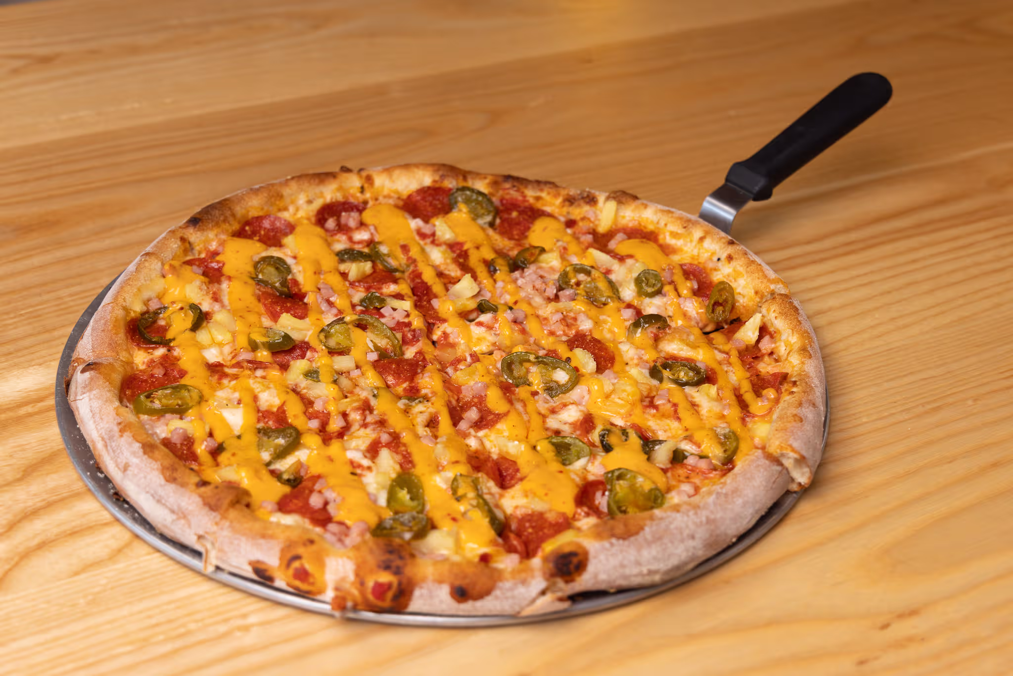 Elote pizza at Pepp's pizzeria