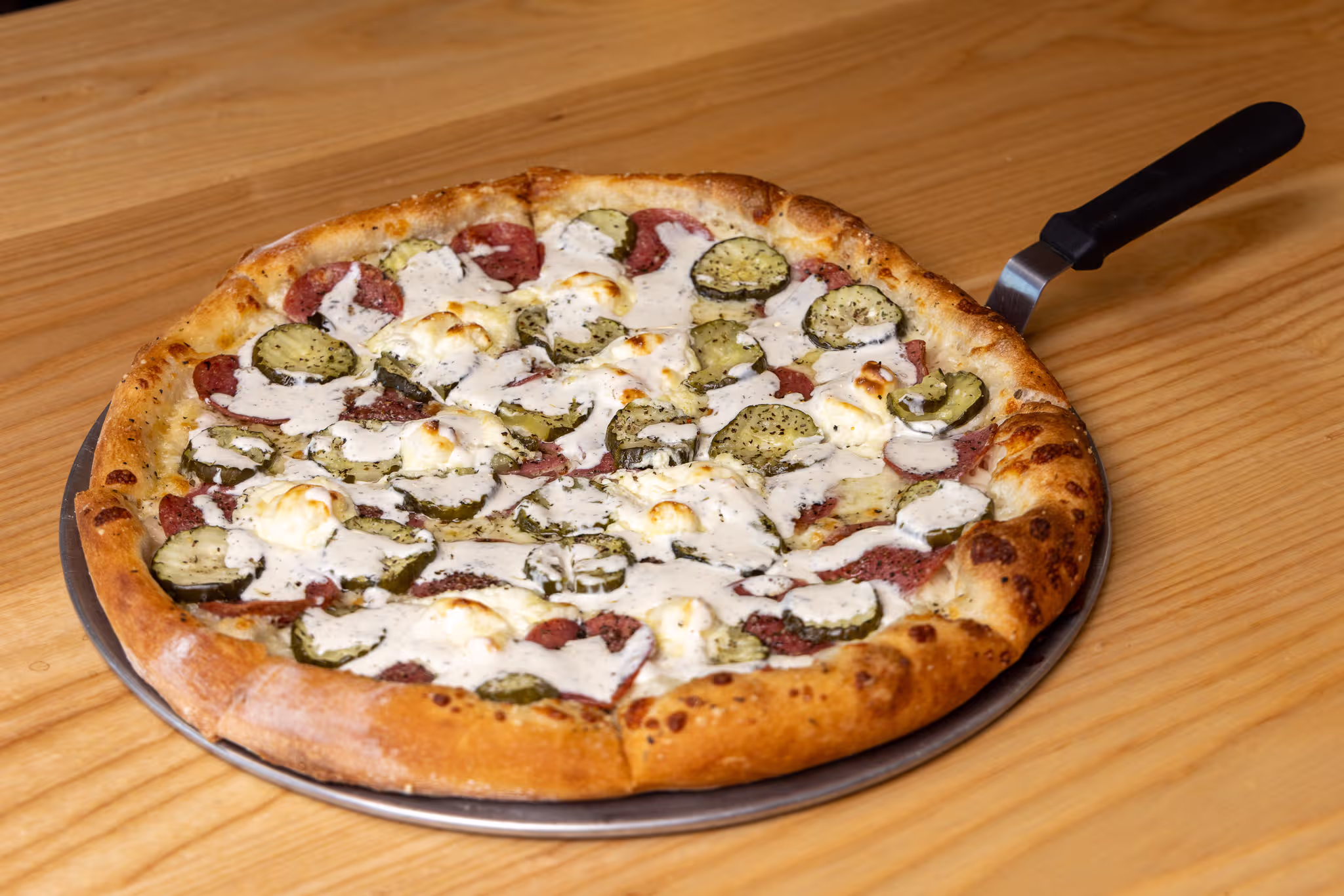 Thanksgiving pizza at Pepp's Pizzeria