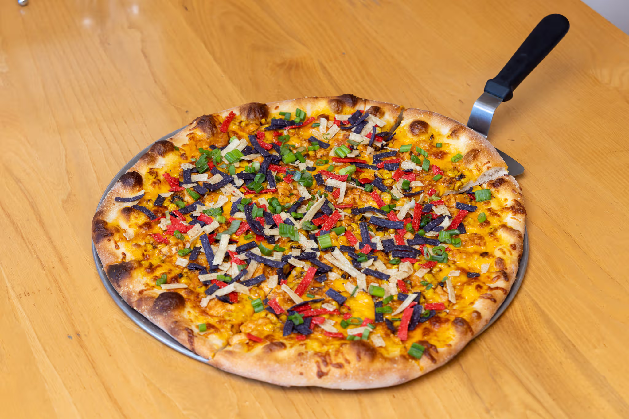 Elote pizza at Pepp's pizzeria