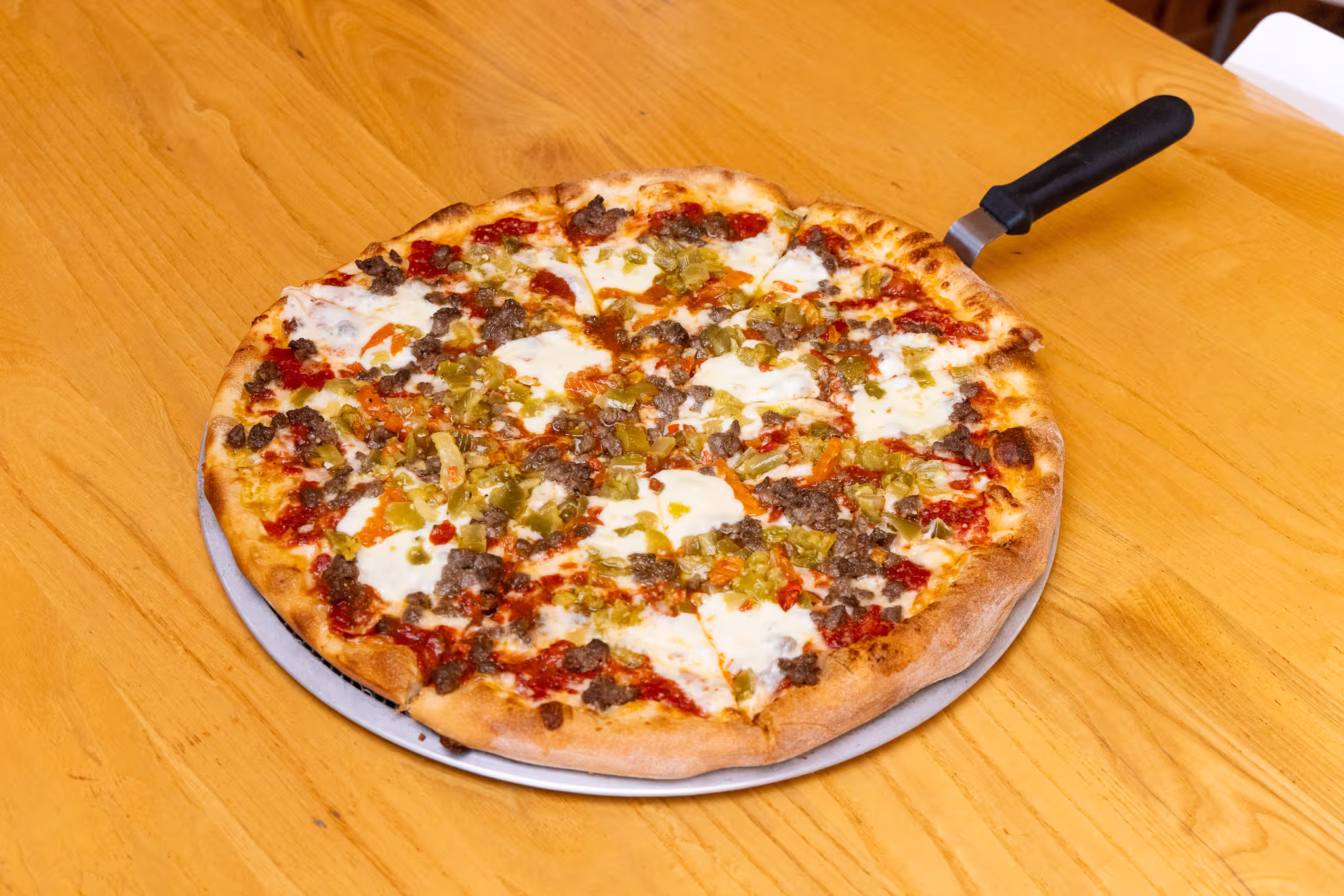Elote pizza at Pepp's pizzeria