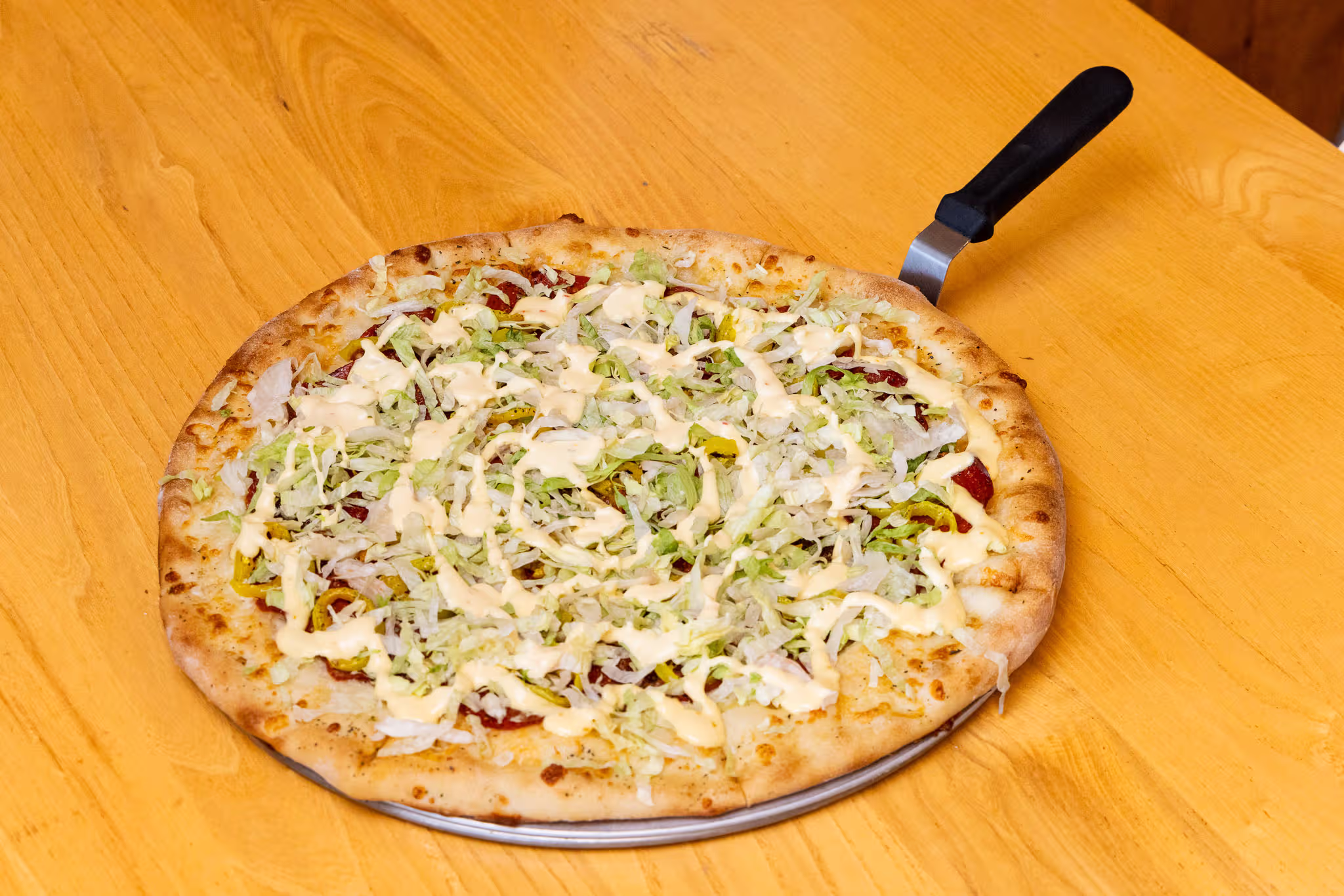 Thanksgiving pizza at Pepp's Pizzeria