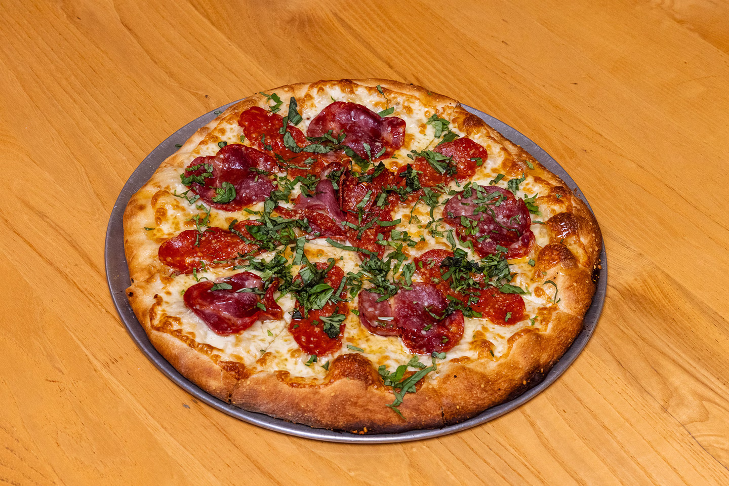 Thanksgiving pizza at Pepp's Pizzeria