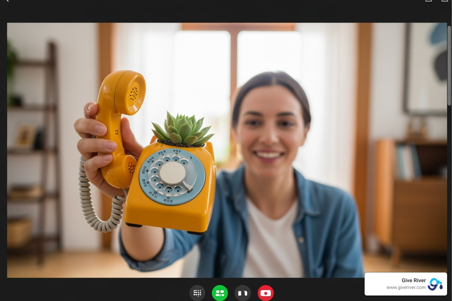 person holding up a quirky object for a virtual show and tell - team bonding games to play over zoom person holding up a quirky object for a virtual show and tell - team bonding games to play over zoom
