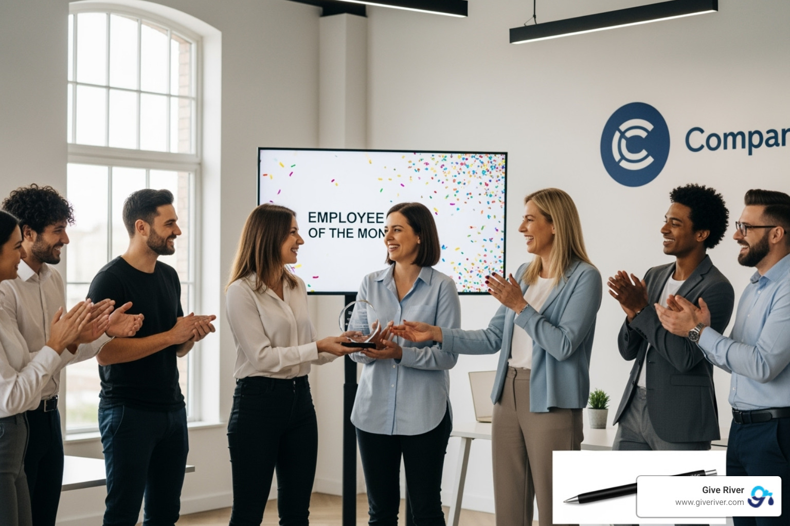 social recognition feed - modern employee recognition programs