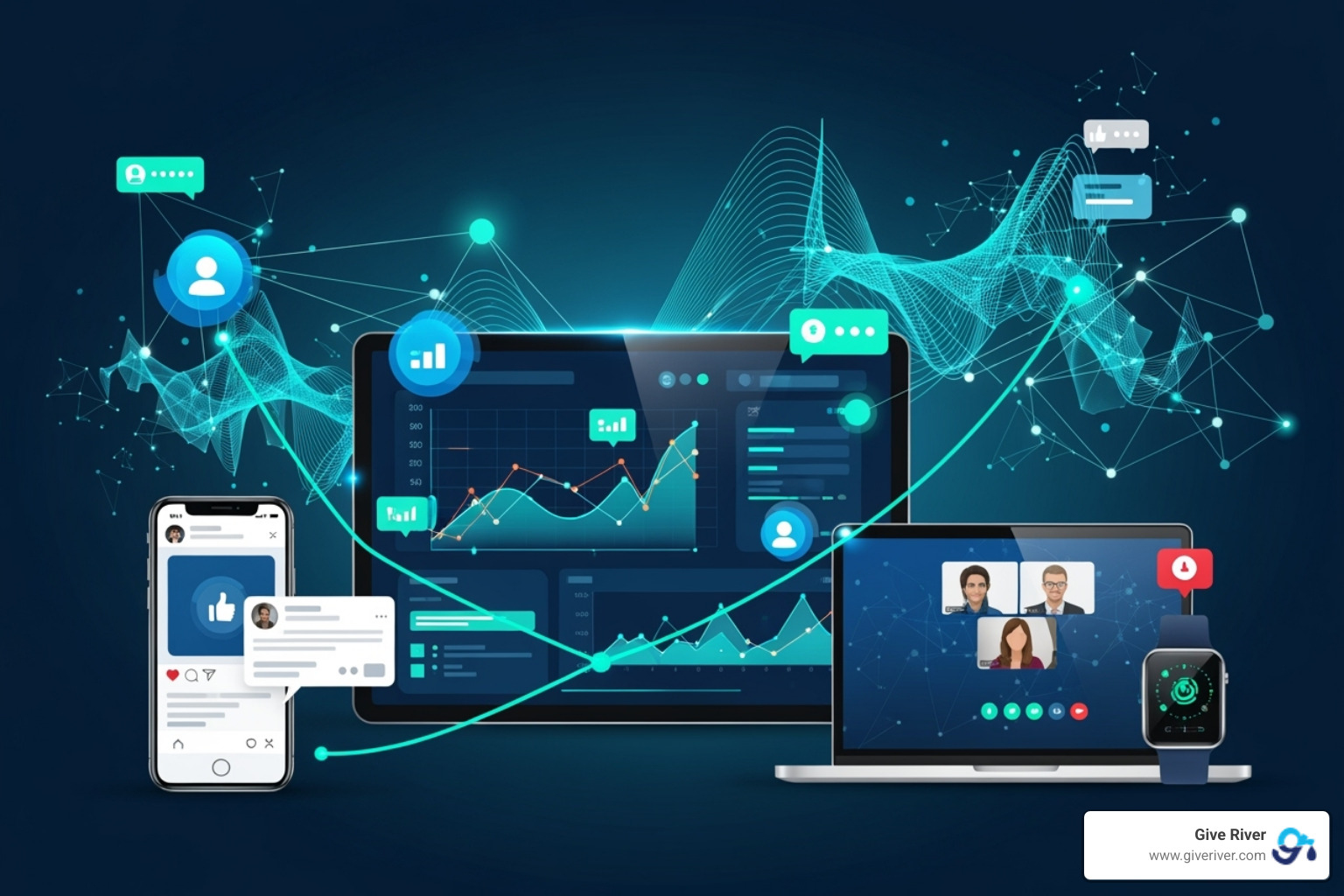 Team members participating in a virtual team building activity on a video call, showcasing digital tools for internal communication and culture building - digital engagement tools Team members participating in a virtual team building activity on a video call, showcasing digital tools for internal communication and culture building - digital engagement tools