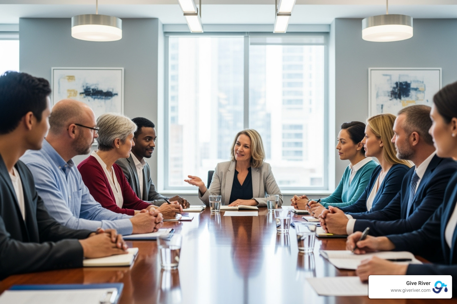 Mediation session between community stakeholders and company representatives - government csr initiatives