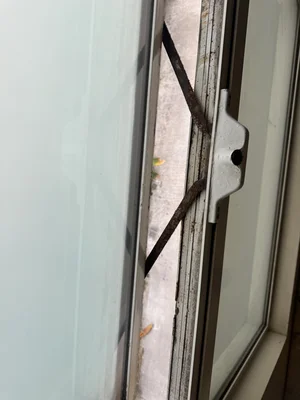 Air and water leak around window