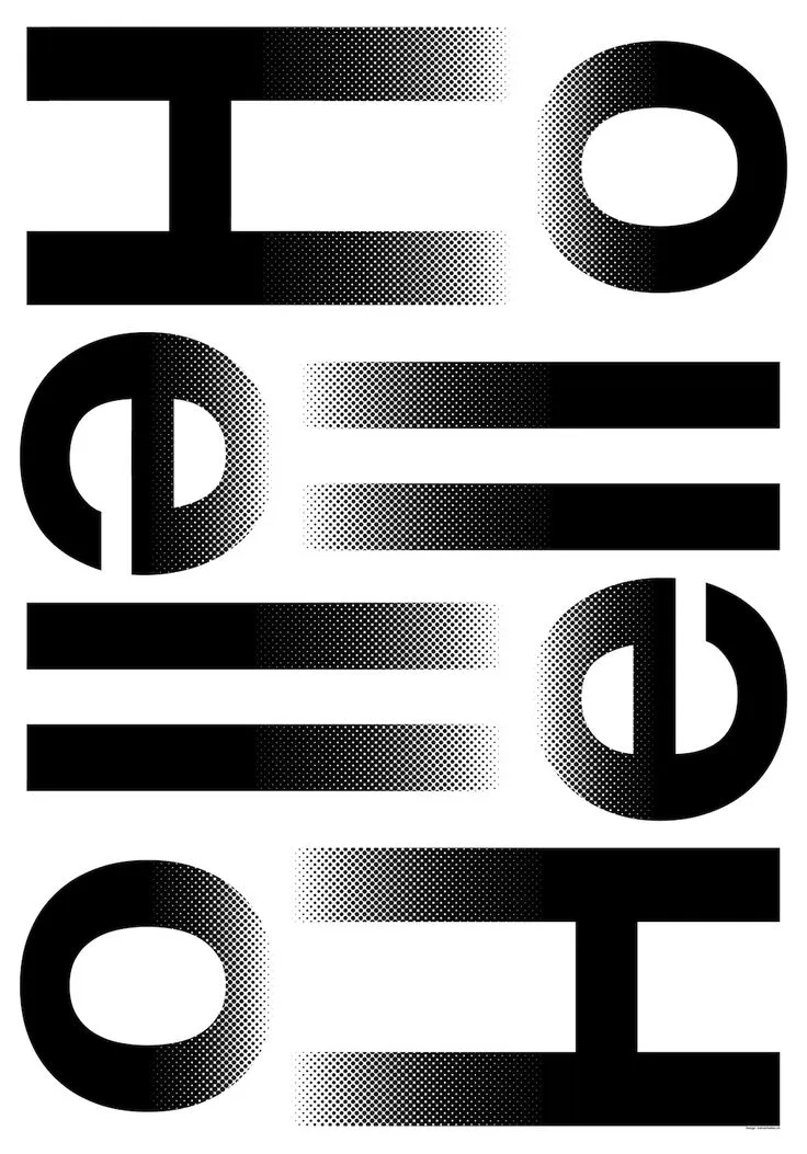 Sixrooms | Werbeagentur München | Bildmotiv – Posters You Can Touch Honoring Swiss Style with an