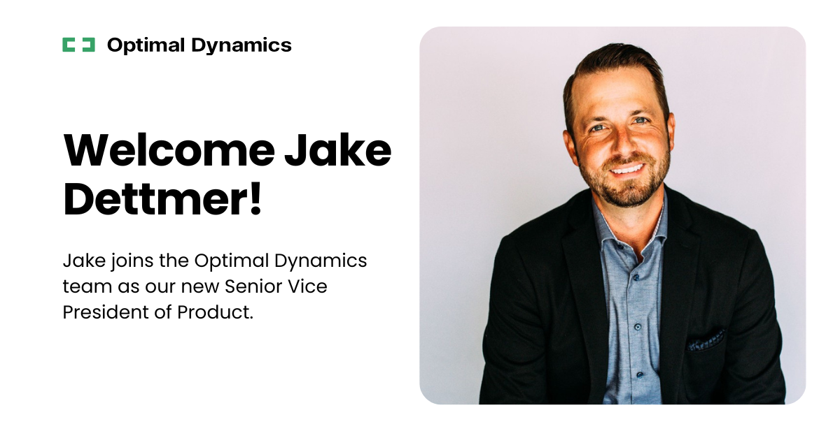 Jake Dettmer Joins Optimal Dynamics