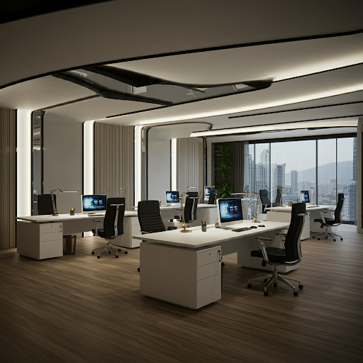 una oficina moderna