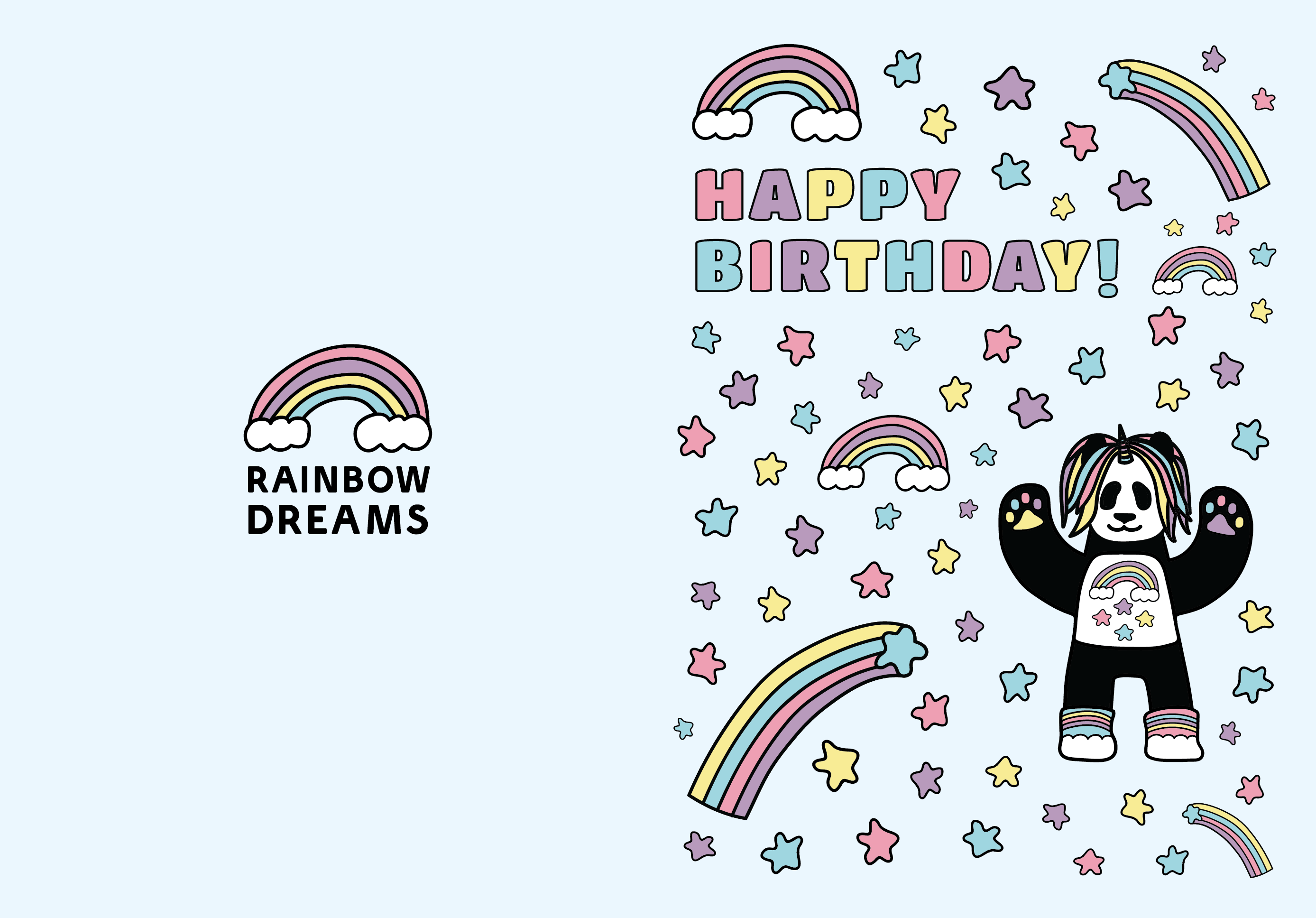 Rainbow Panda