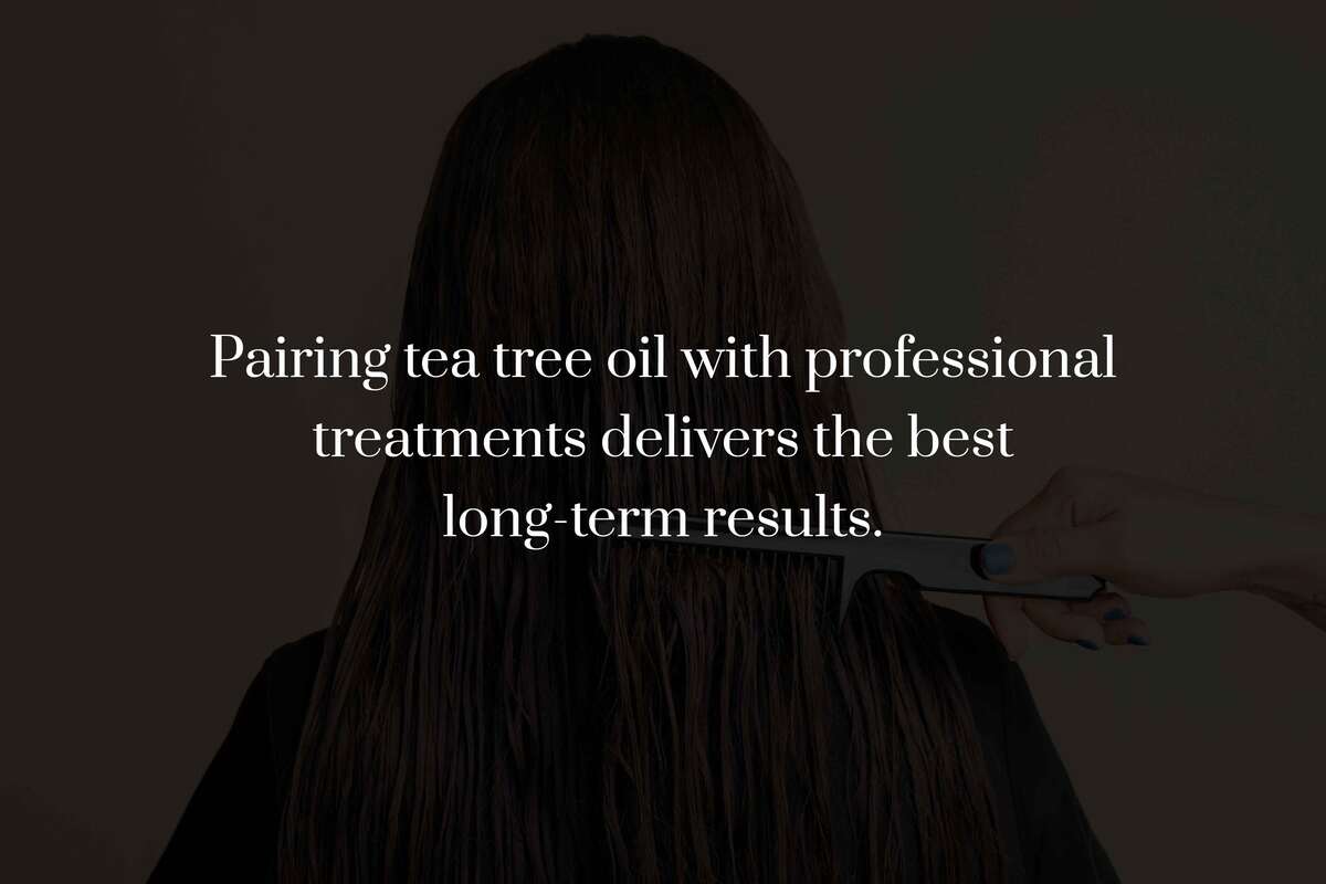 Combining Tea Tree Oil with Professional Treatments
