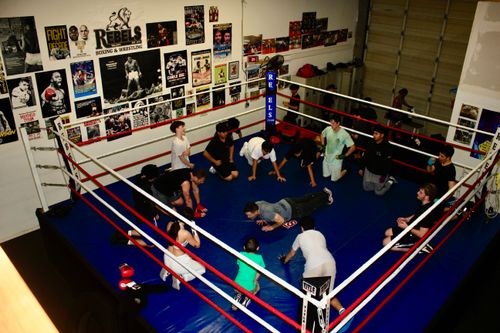 Rebels Boxing Class In Action