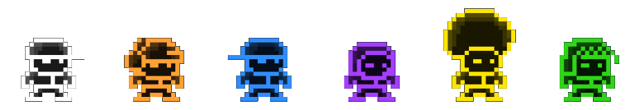 GIF of the characters from the game
