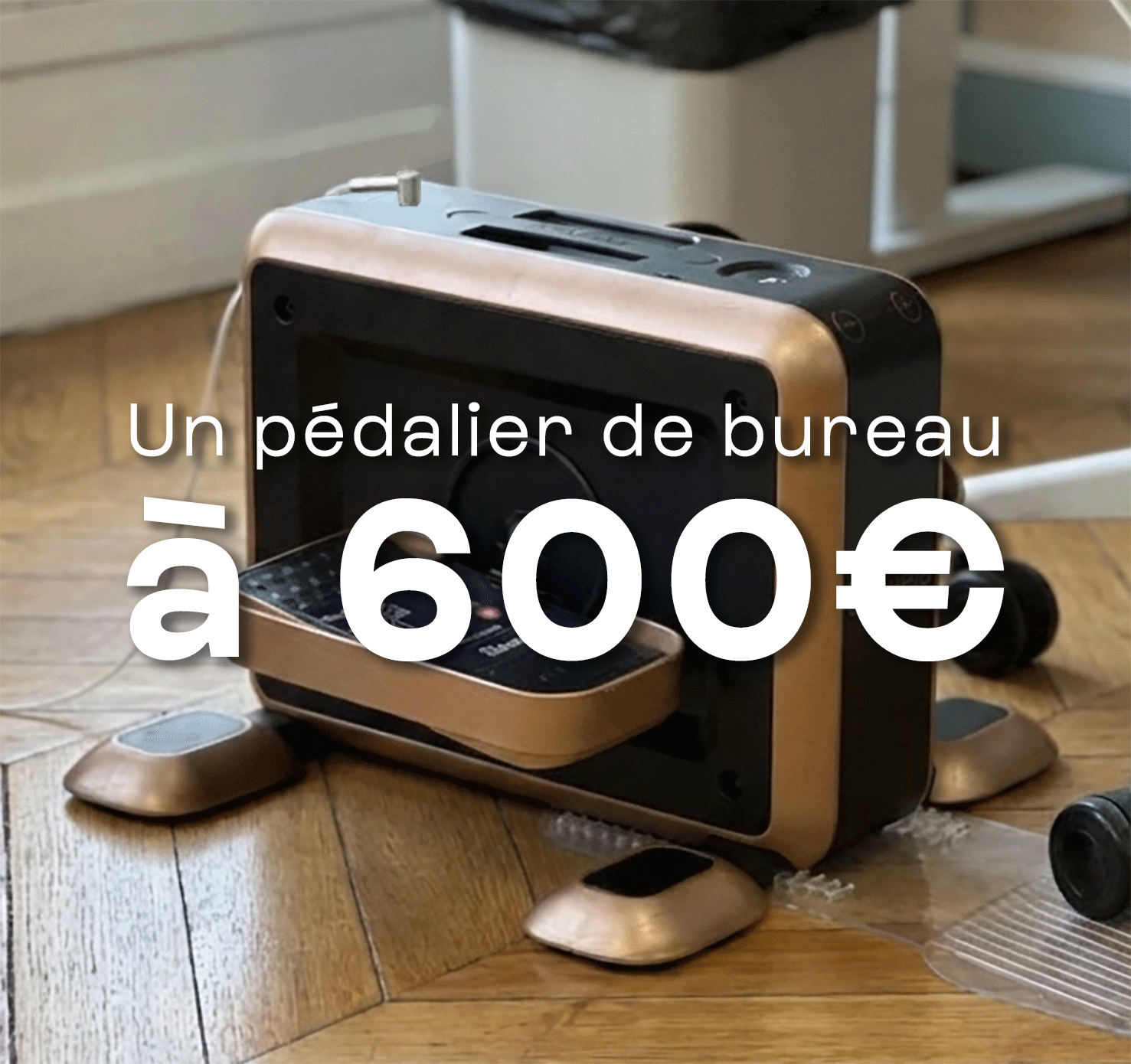 Pourquoi investir 600 € dans un pédalier de bureau?