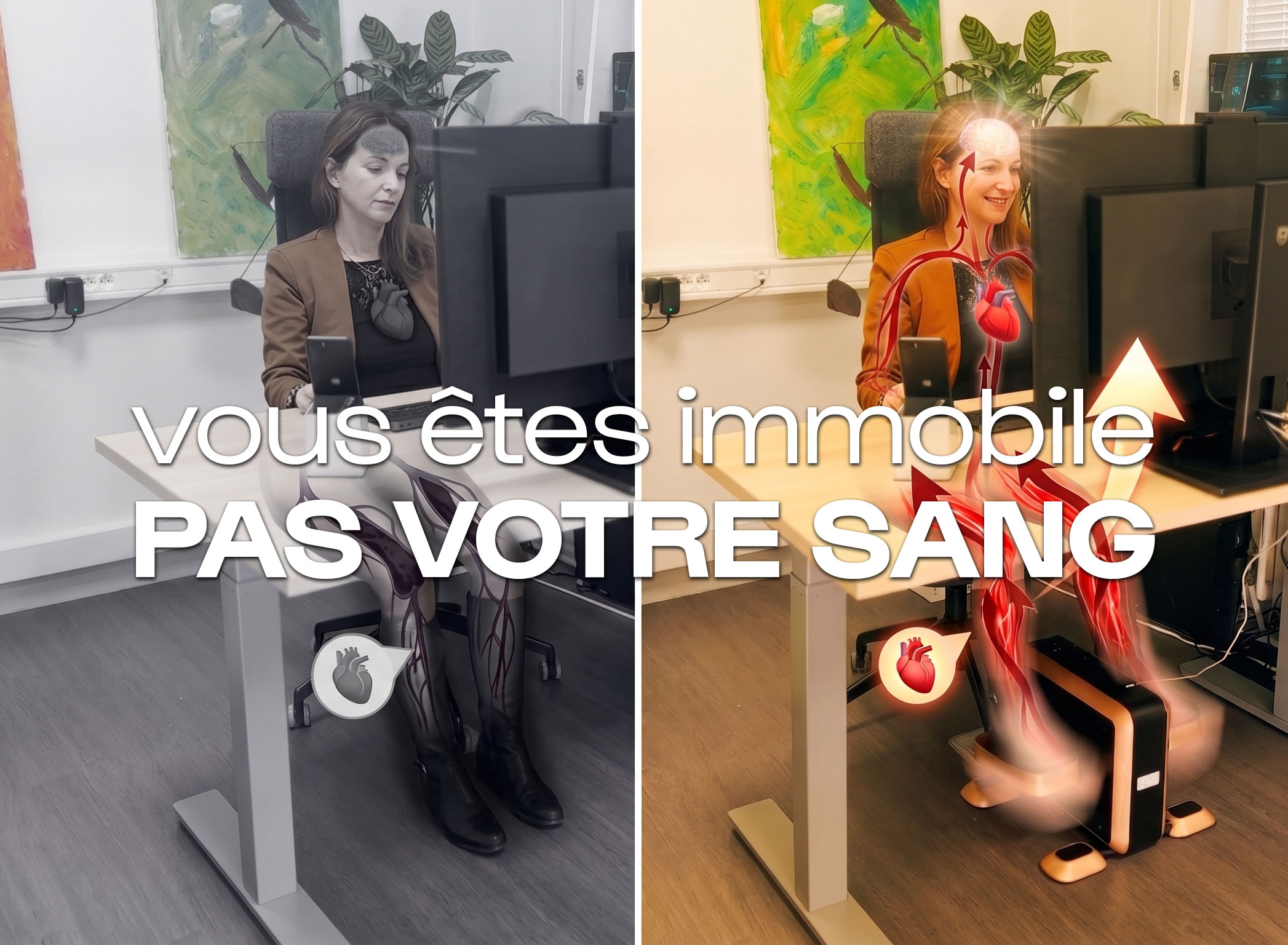 Les jambes lourdes et le retour veineux