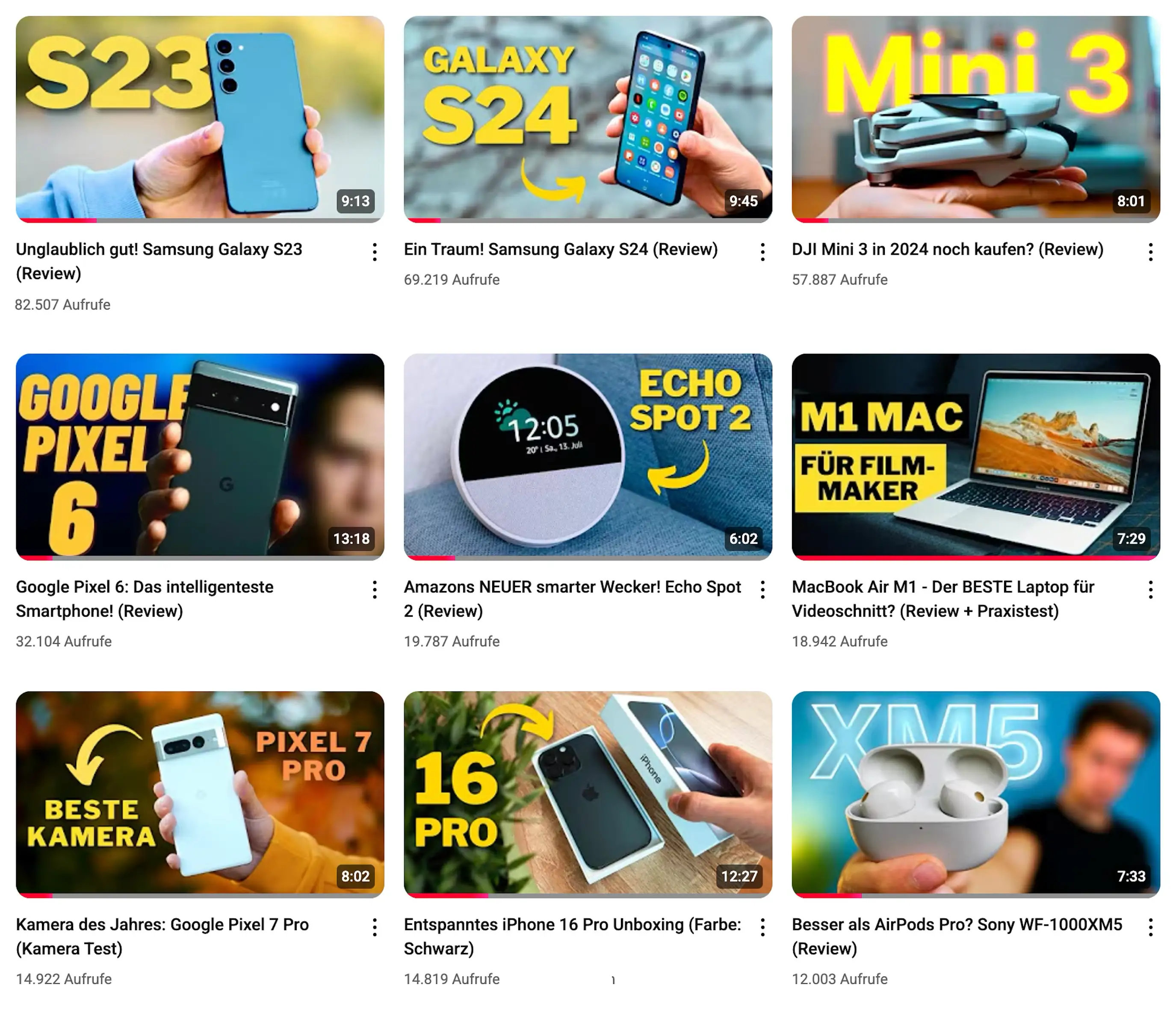 YouTube Videos Max Kiefer