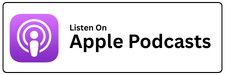 Apple Podcasts logo with text 'Listen On Apple Podcasts'.
