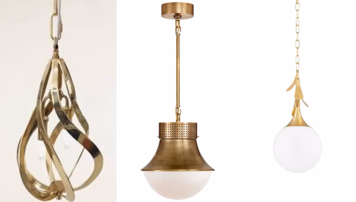 Curated Designer Lighting selection at Stay Nicole Interiors