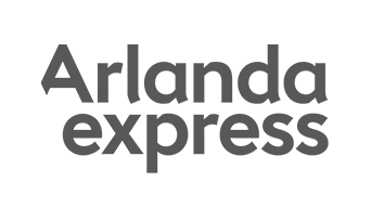 A-train company logo - Uses Learnifier's learning platform for employee training