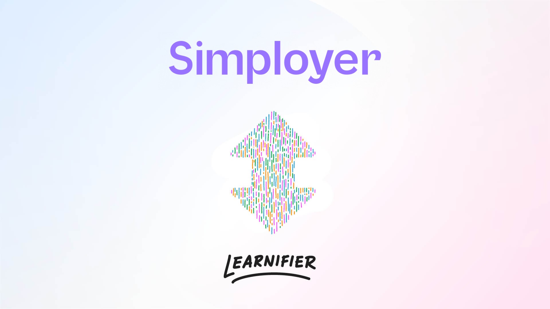 Simployer and Learnifier logos, connected by the integration