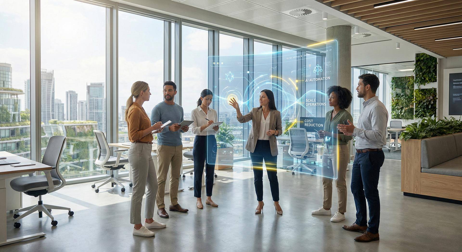 Como as Empresas Podem Usar Automação de IA para Economizar Tempo, Escalar Operações e Reduzir Custos