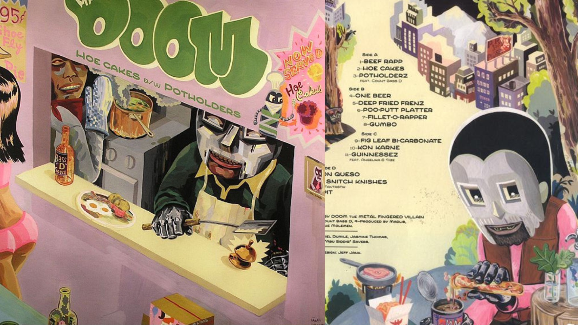 hoe cakes mf doom mm food