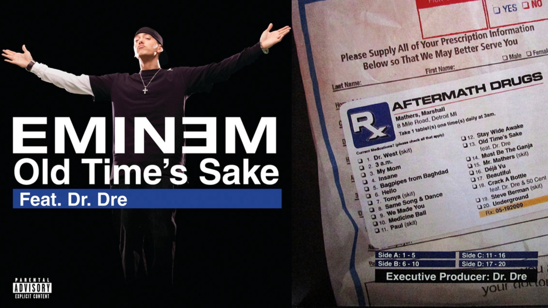 old time's sake eminem dr. dre relapse
