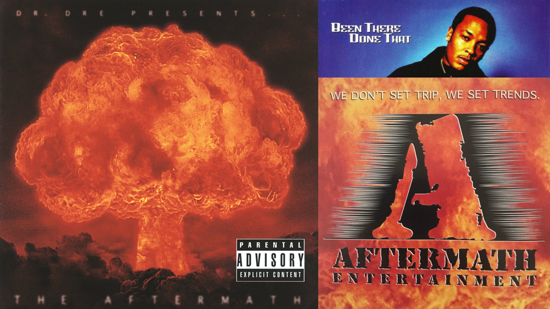 dr. dre been there done that the aftermath 1996 artwork