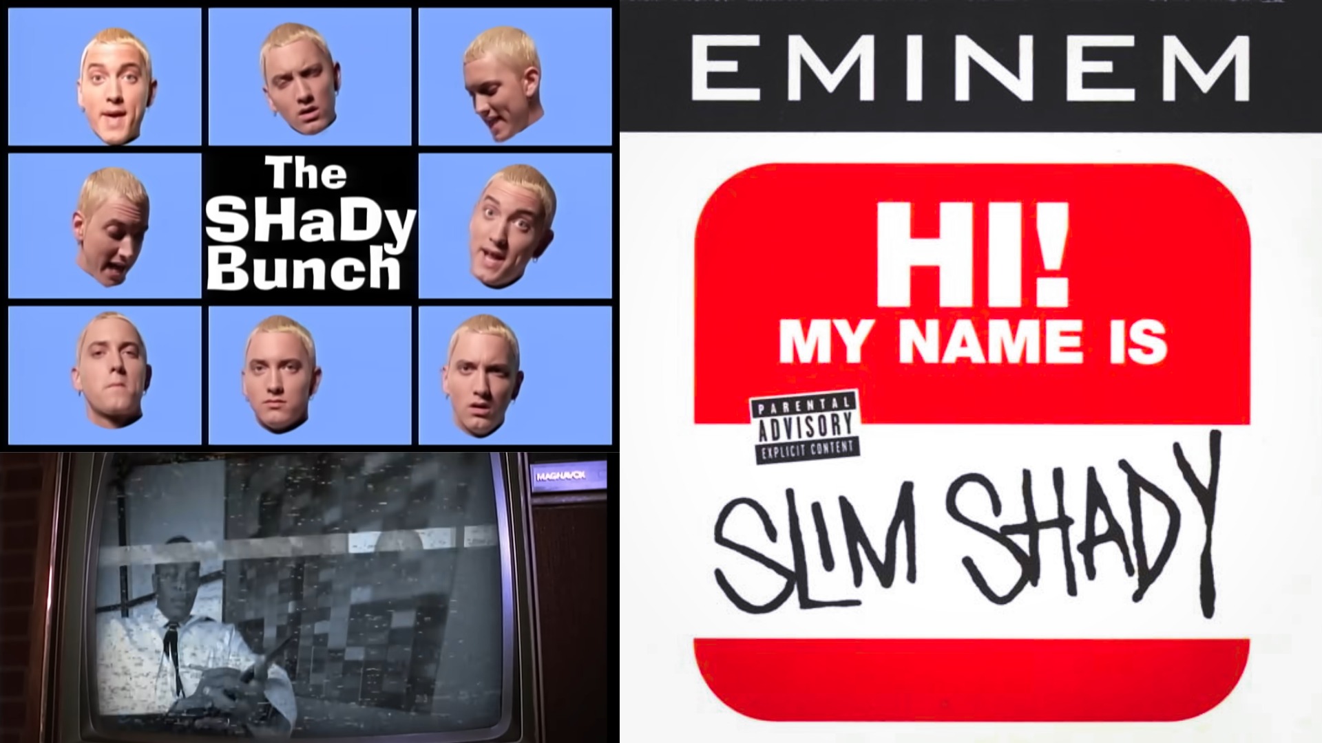 hi my name is slim shady eminem dr. dre 1999