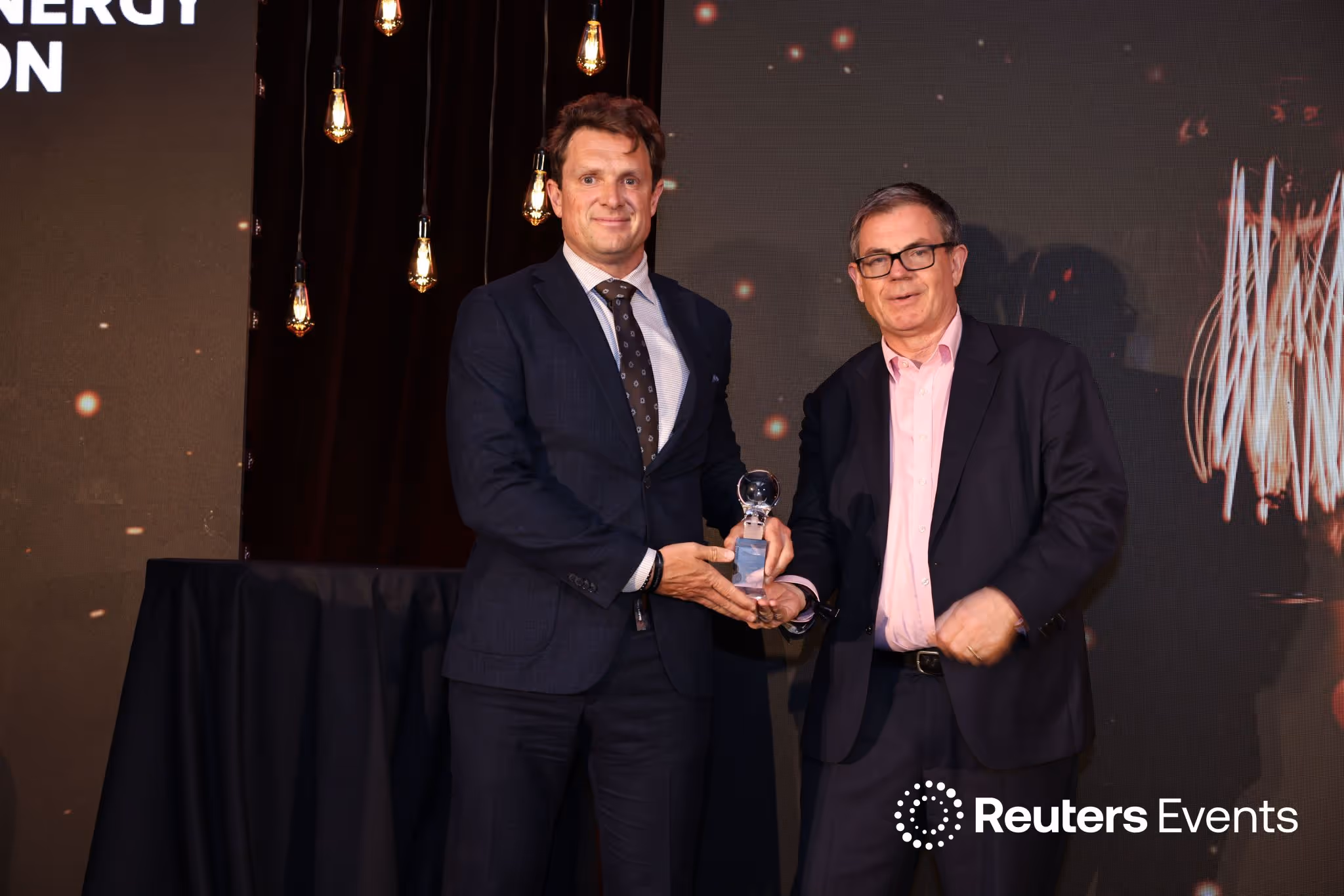 Arcus power winning Reuters Award