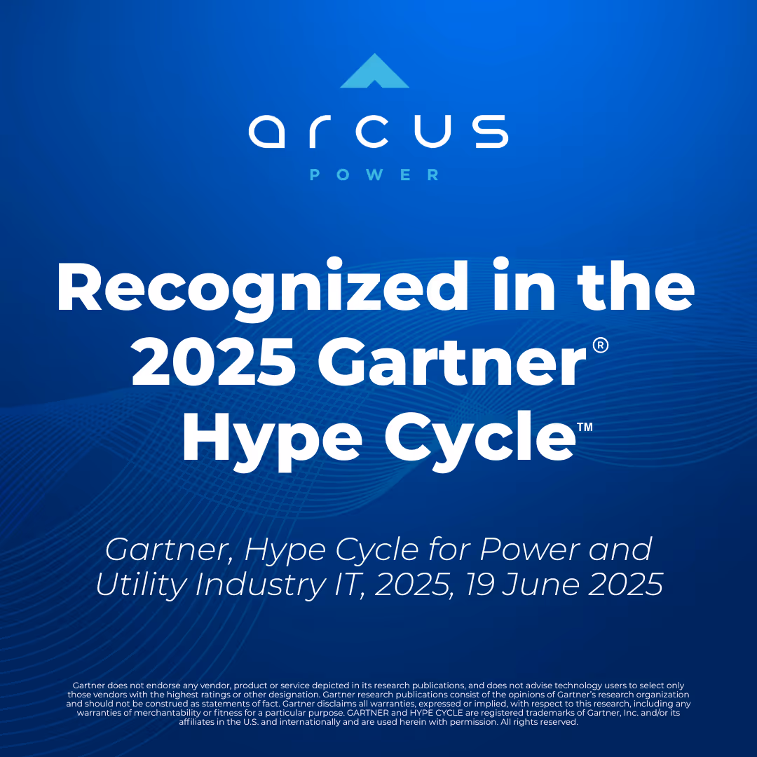 Arcus Power named in the Gartner Hype cycle