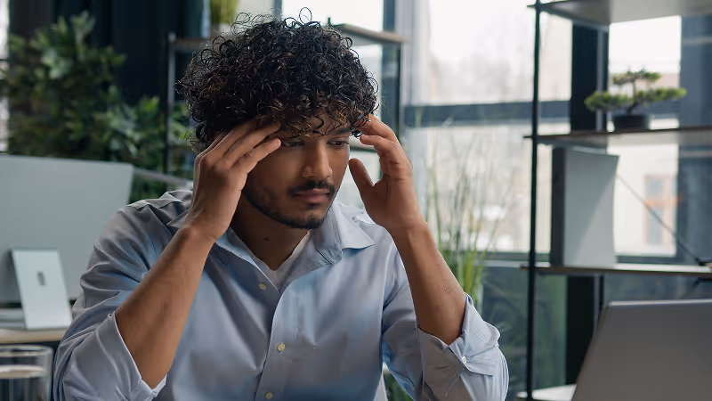 Visual representation of ADHD problems and symptoms at Horizon Peak Health in Chandler, showing challenges with focus, attention, and impulsivity in adults and children.