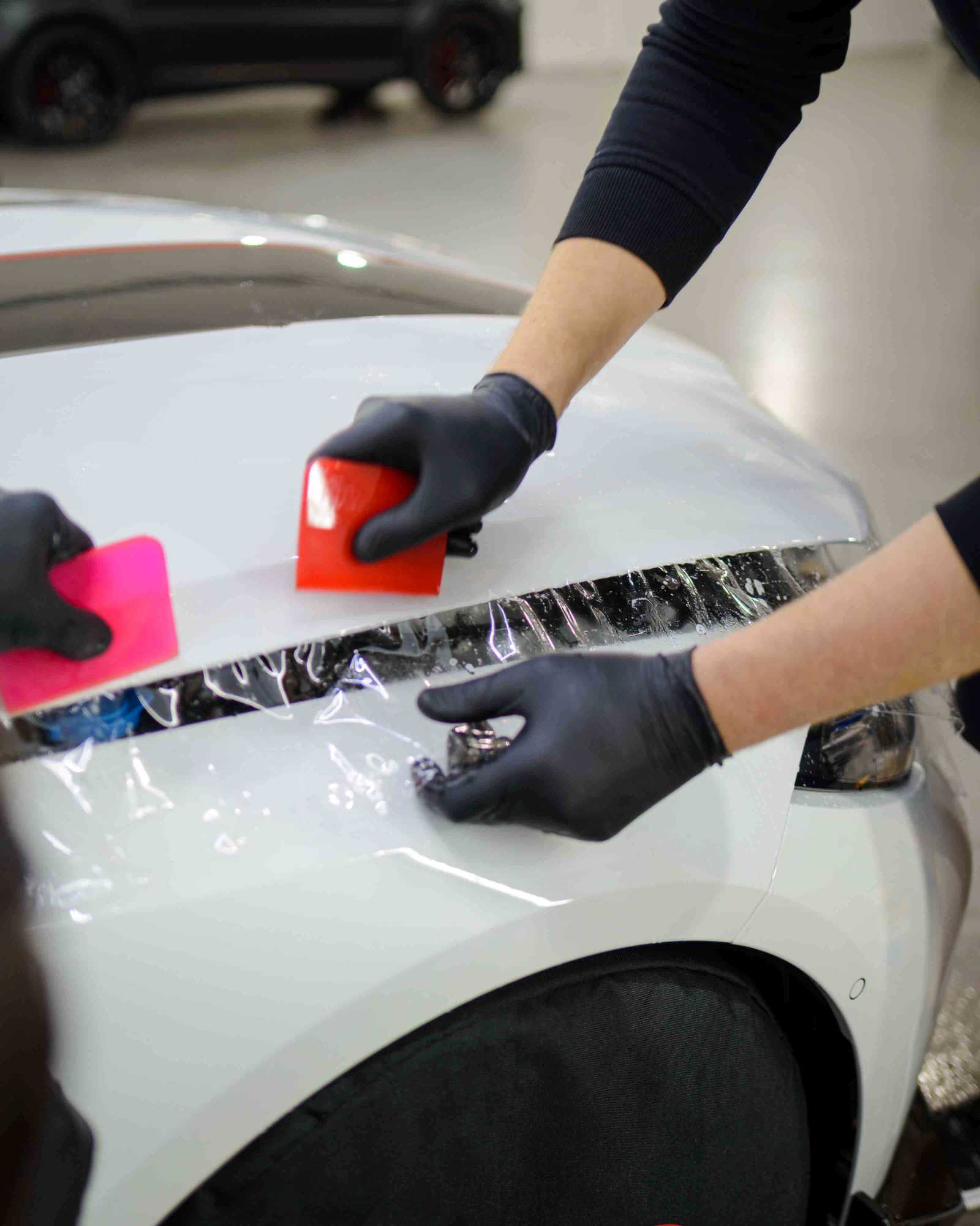 Example of Rolls Royce with a Dechrome front grill