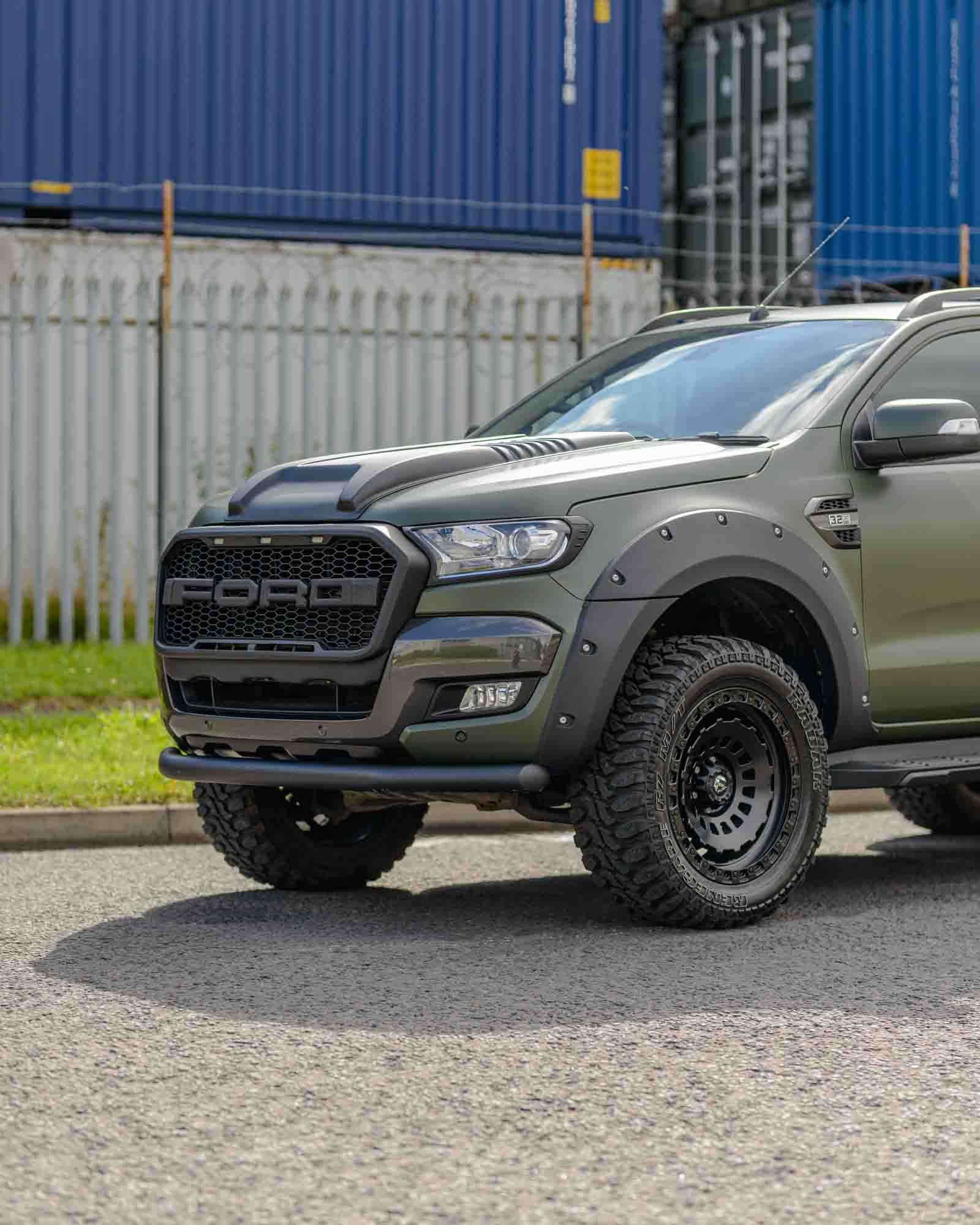 Example image of a Rolls Royce with Dechrome on the doors trims