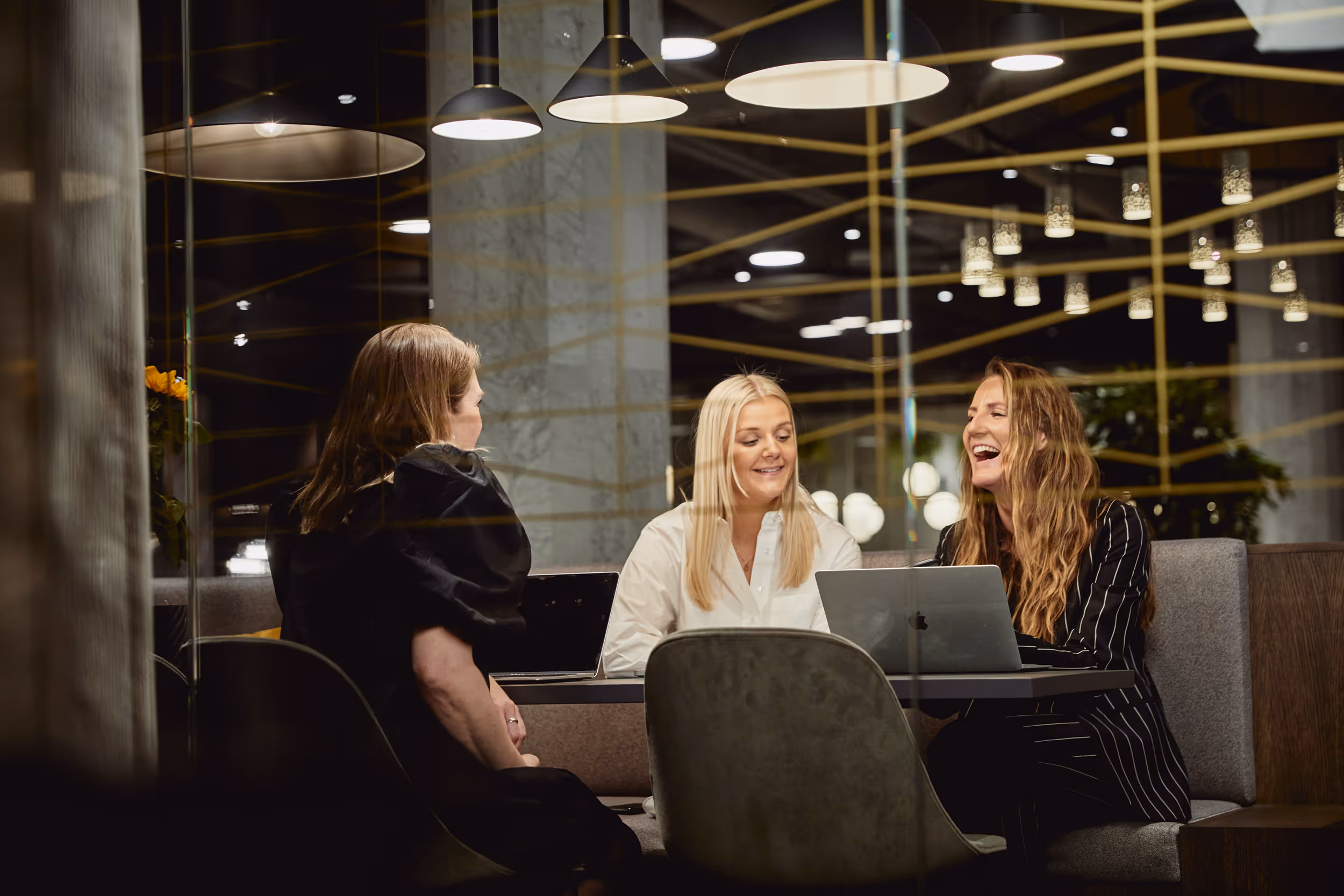 meeting over a coffee