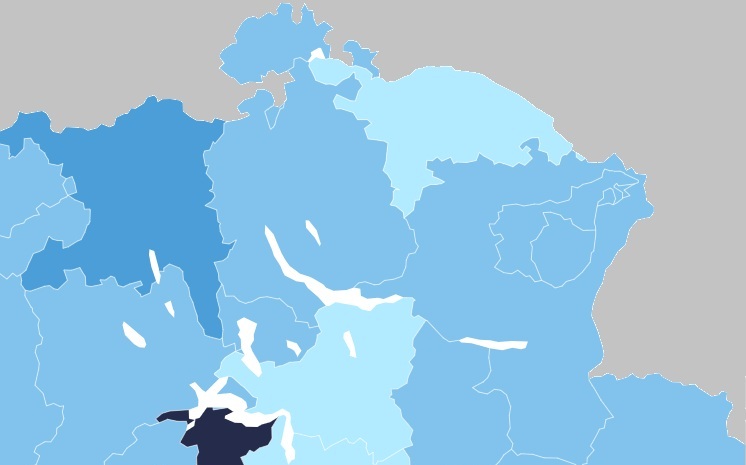 Der US-Anteil der Exporte des Kantons Thurgau ist verhältnismässig gering.