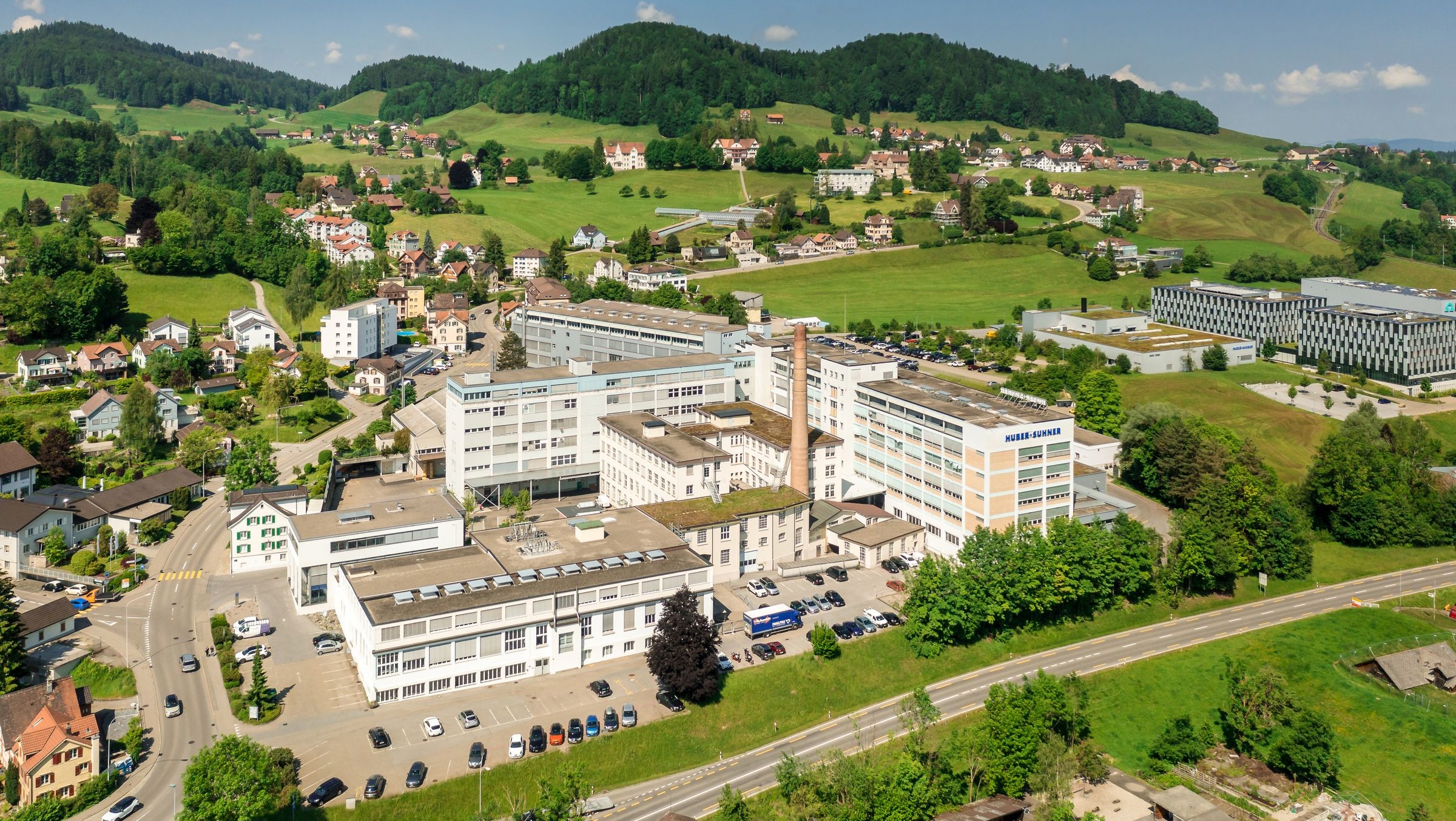 Huber+Suhner lässt sich nicht nervös machen