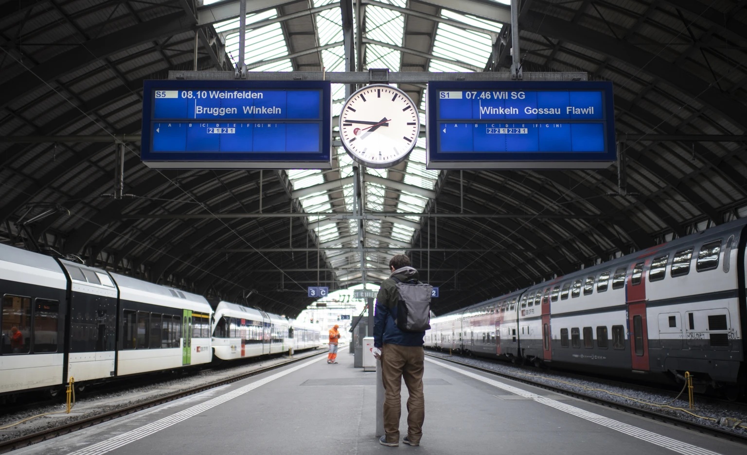 Das geplante Fahrplankonzept zwischen Zürich, St.Gallen und St. Margrethen kann derzeit nicht realisiert werden.