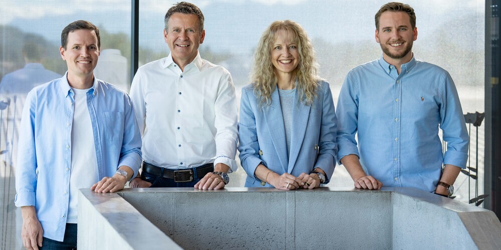 Leslie Marquart, Stefan und Brigitte Lüchinger, Thomas Züger.