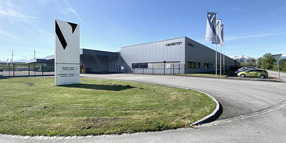 Der Veratron-Hauptsitz in Rüthi im St.Galler Rheintal. 230620_vBwLkBaT
