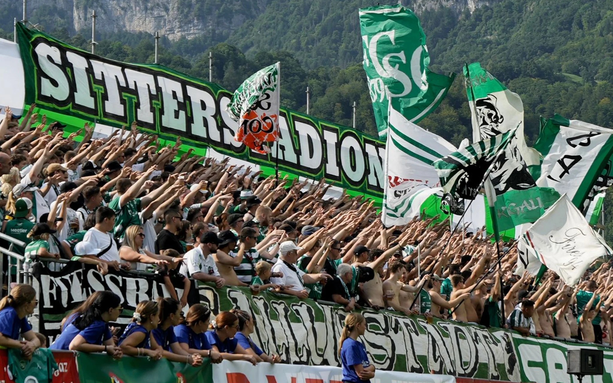 Der Name «Sitterstadion» als Zusatz zu «Berit» steht bei der Anhängerschaft der Espen hoch im Kurs. 231242_JFQxbnzm