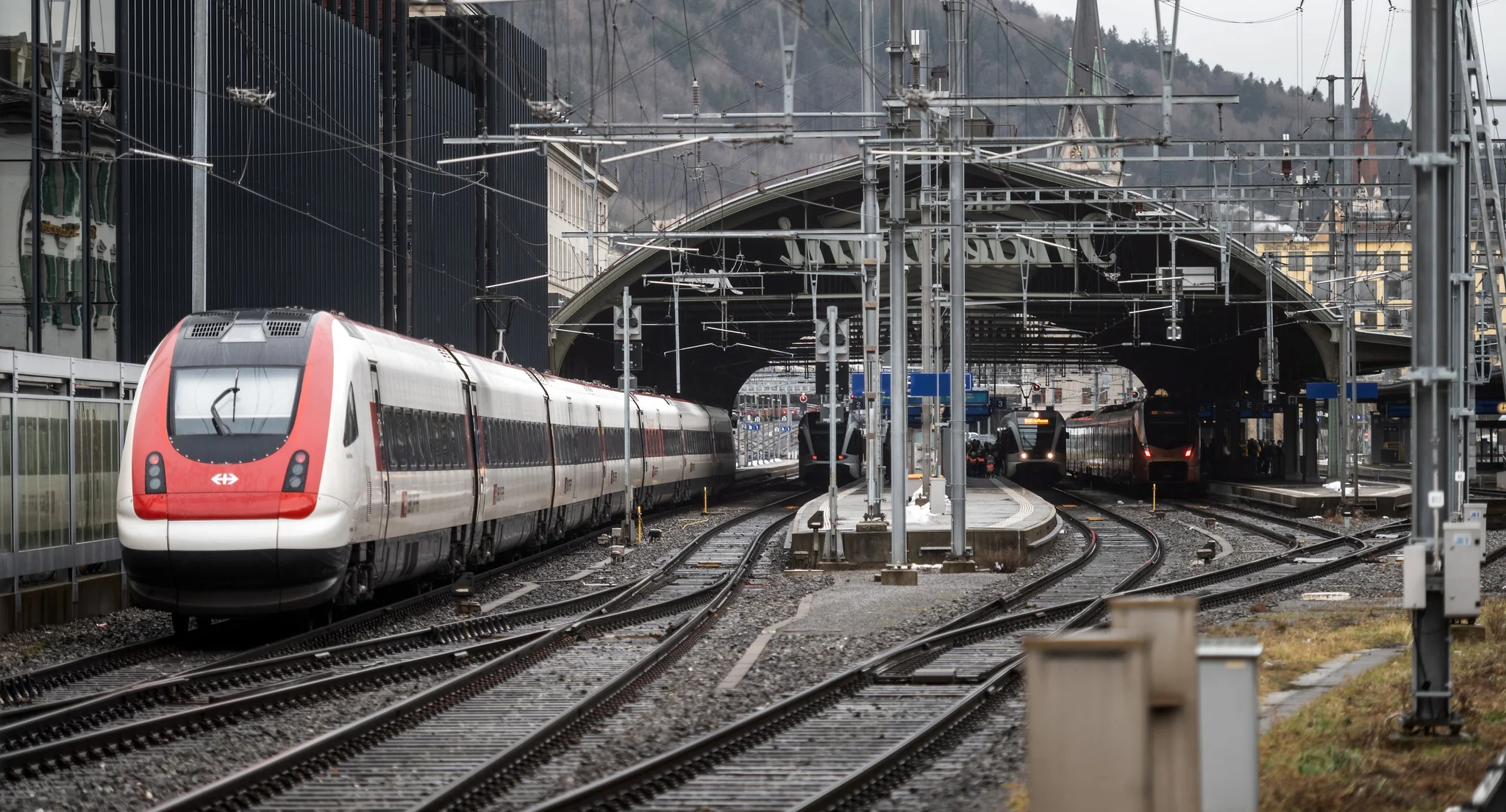 Auch die Bahnstrecke St.Gallen–Degersheim wird von der Sperrung betroffen sein. 231298_uCHGrKhl